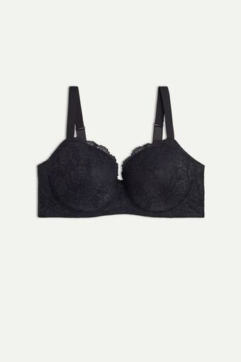 Intimissimi Sutiã balconet mina em renda - preto oferta