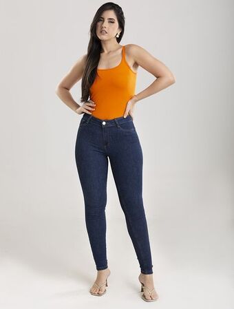 Handara Cigarrete magic size alepo-jeans escura pp oferta