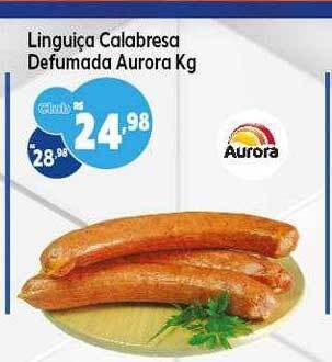 GoodBom Linguiça calabresa defumada aurora kg oferta