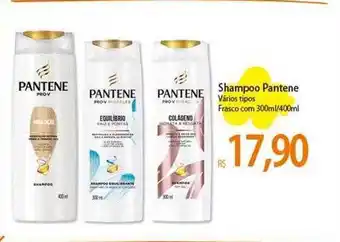 Atacadão Shampoo pantene vários tipos frasco com oferta