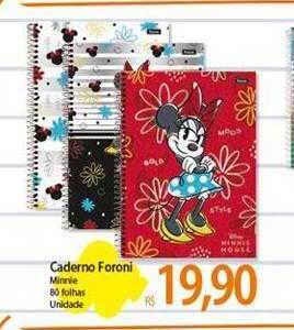 Atacadão Caderno foroni oferta