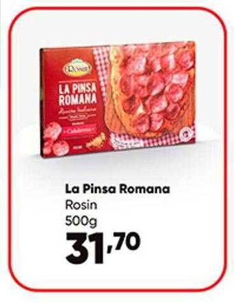 La pinsa romana rosin