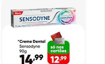 Zaffari Creme dental sensodyne oferta