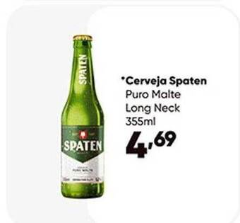 Zaffari Cerveja spaten puro malte long neck oferta