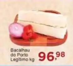 Rossi Supermercado Bacalhau do Porto Legitimo 1kg oferta