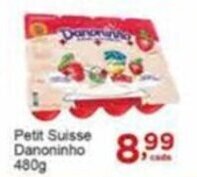 Rossi Supermercado Petit Suisse Danoninho 480g oferta