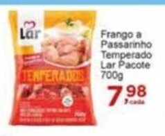 Rossi Supermercado Frango a Passarinho temperado Lar Pacote 700g oferta