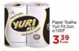 Rossi Supermercado Papel Toalha Yuri Fit 2un c/100 oferta