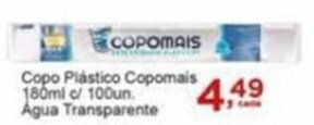 Rossi Supermercado Copo Plástico Copomais 180ml c/100un oferta