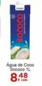 Rossi Supermercado Água de Coco Sococo 1L oferta