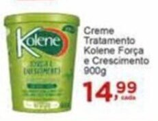 Creme Tratamento Kolene Força e Crescimento 900g