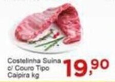 Rossi Supermercado Costelinha Suina c/ Couro Tipo Caipira 1kg oferta