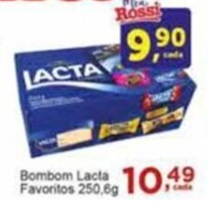 Rossi Supermercado Bombom Lacta Favoritos 250.6g oferta