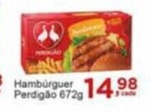 Rossi Supermercado Hambúrguer Perdigão 672g oferta