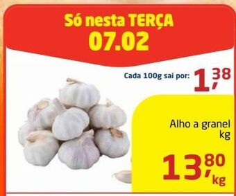 Tenda Atacado Alho a granel kg oferta