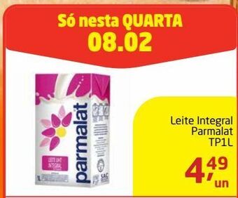 Tenda Atacado Leite integral parmalat 1l oferta