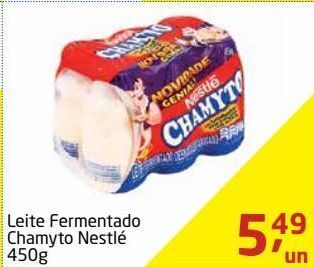 Tenda Atacado Leite fermentado chamyto nestlé 450g oferta