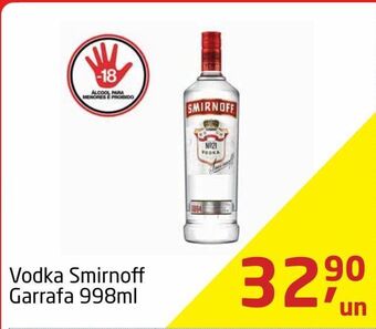 Tenda Atacado Vodka smirnoff 998ml oferta