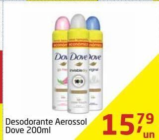 Tenda Atacado Desodorante aerossol dove 200ml oferta