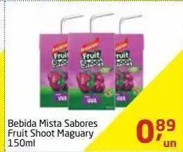 Tenda Atacado Bebida mista sabores fruit shoot maguary 150ml oferta