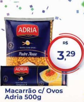 Tonin Superatacado Macarrão c/ ovos adria 500g oferta