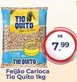 Tonin Superatacado Feijão carioca tio quito 1kg oferta
