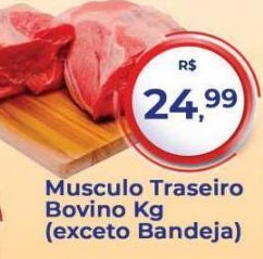 Musculo traseiro bovino kg (exceto bandeja)