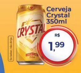 Tonin Superatacado Cerveja crystal 350ml oferta
