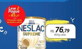 Drogal Nestlé neslac supreme 800g oferta