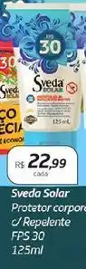 Drogal Sveda solar protetor corporal c/repelente fps30 125ml oferta