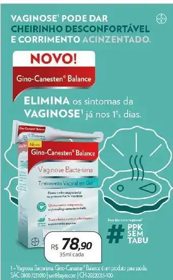 Drogal Gino-canesten balance 35ml oferta
