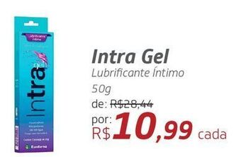 Intra gel lubrificante íntimo 50g