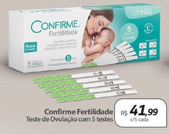 Confirme fertilidade teste de ovulação c/5