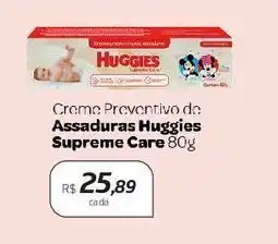Drogal Creme assadura huggies supreme care 80g oferta