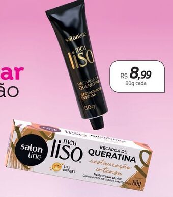 Drogal Salon line recarga de queratina 80g oferta