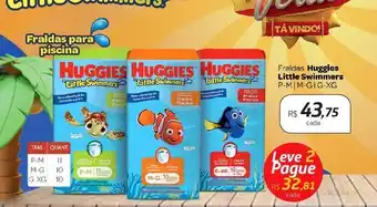 Drogal Fraldas huggies little swimmers oferta