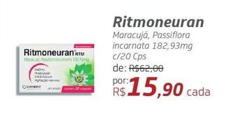 Drogal Ritmoneuran maracujá, passiflora incarnata 182,93mg c/20 cps oferta