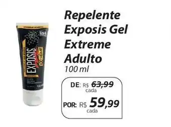 Drogal Repelente exposis gel extreme adulto 100 ml oferta