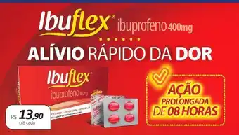 Drogal Ibuflex ibuprofeno 400mg c/8caps oferta