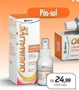 Drogal Quemalive sun 50 ml oferta