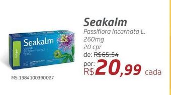 Drogal Seakalm passiflora incarnata l. 260mg 20 cpr oferta