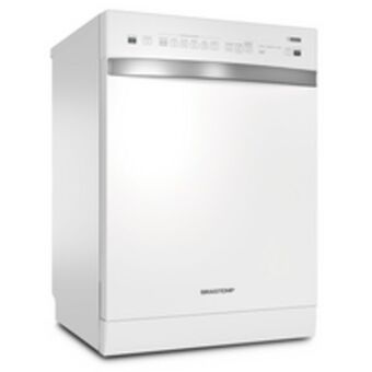Novo Mundo Lava-louças brastemp, 14 serviços, smart sensor, acqua spray, branco - blf14ab oferta