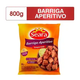 Barriga aperitivo seara 800g