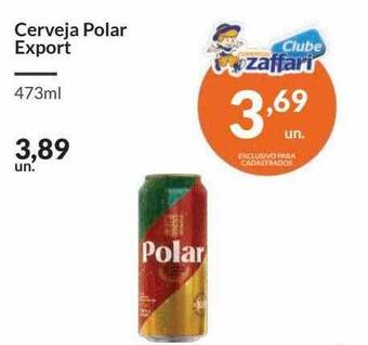 Zaffari Cerveja polar export oferta