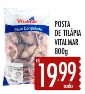 Supermercados Avenida Posta de tilápia vitalmar oferta