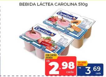 Supermercados Avenida Bebida láctea carolina oferta