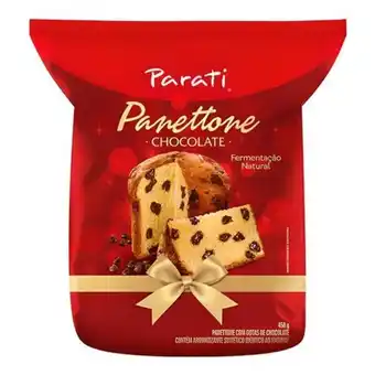 Rede Top Panetone de chocolate parati 450g oferta