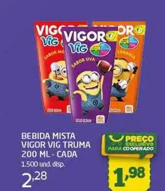 Bebida mista vigor vig truma