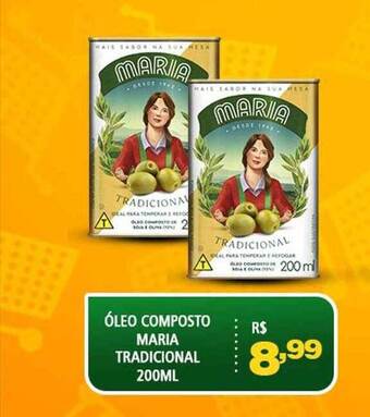 Óleo composto maria tradicional