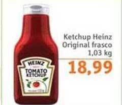 Ketchup heínz original frasco